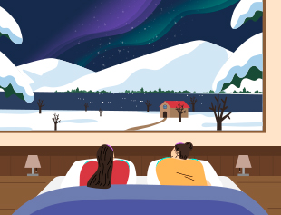 겨울은 안락함 그리고 난롯가의 온기를 느끼며 대화를 나누기 위한 계절이다.